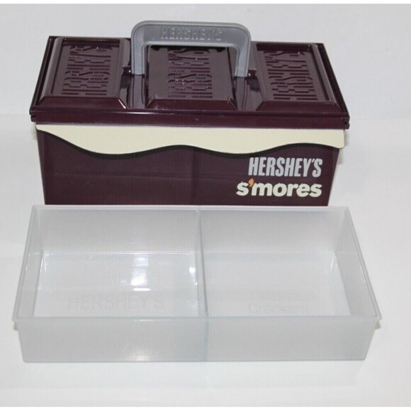 Hershey's S'Mores Caddy Glow In The Dark Carry Case Organizer Camping Tackle Box - Picture 9 of 9
